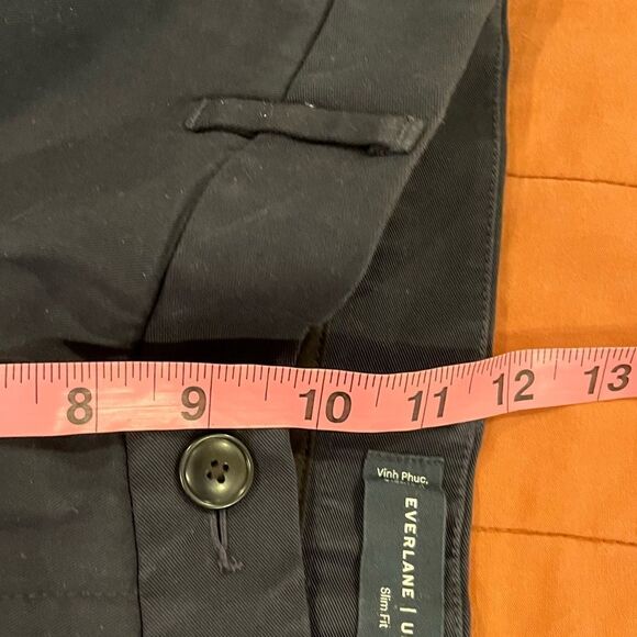 NWT EVERLANE The 7" Slim Fit Performance Chino Short Size 31 - Picture 10 of 11